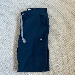 Figs scrub pants XXS in dark blue/teal